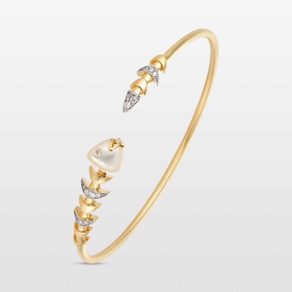 Bedouin Fishbone Bangle