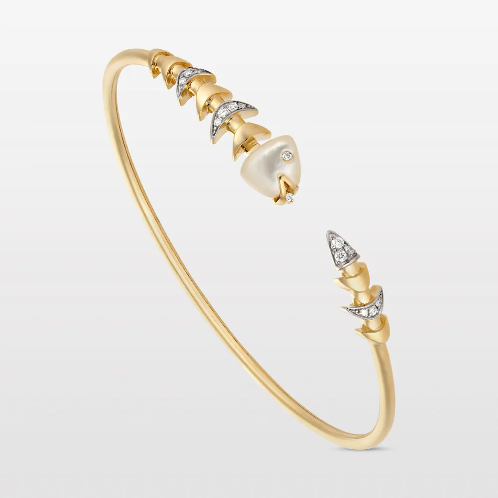 Bedouin Fishbone Bangle